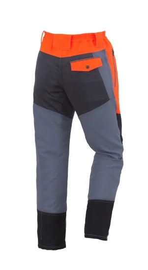 【フォレストガール】GBZ-200W/高視認・暑熱対策チェーンソー防護ズボン(女性向け)