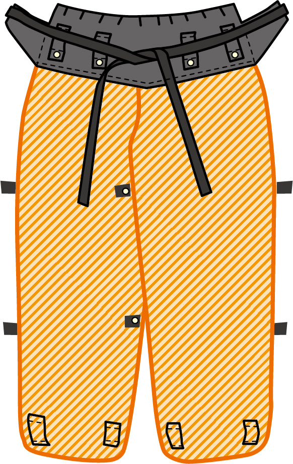 ※受注生産※ 【 日本製 / JBOC40-1 】 アウターチャップス40Mpa/洗浄作業用防護服